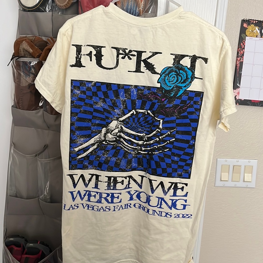 Unisex When We Were Young WWWY Blue Rose T-shirt